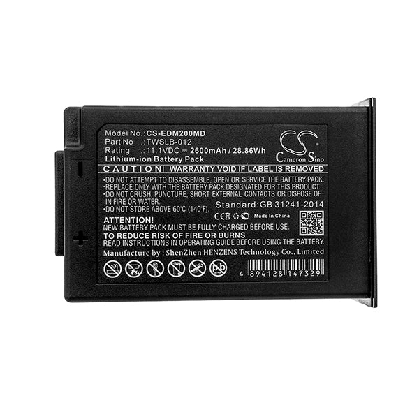Cameron Sino Replacement Battery For Edan