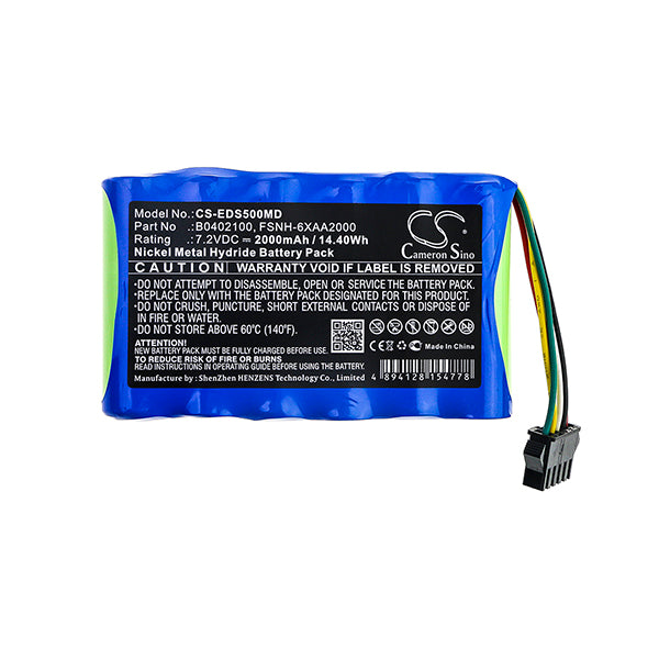 Cameron Sino Cs Eds500Md 2000Mah Replacement Battery For Edan