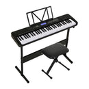 61 Keys Electronic Piano Keyboard Digital Electric with Stand Stool Touch