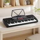 49 Key Electronic Keyboard Portable Digital Piano Musical Instrument Black