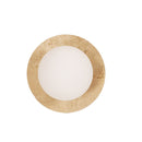 Travertine Decorative Opal Glass Wall Light