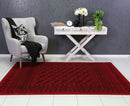 Blossom Ridge Camel Red Rug
