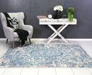Pearl Reef Blue Vintage Rug