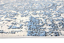 Pearl Reef Blue Vintage Rug