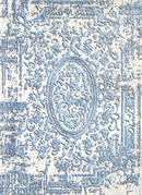 Pearl Reef Blue Vintage Rug