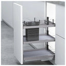 Galley Kitchen Pull Out Cupboard Organiser Suits 400mm Cupboard