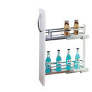Provedore Pull Out Under Bench Storage for 150mm Cabinet Left Side