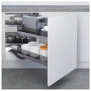 Galley Magic Corner Pull Out Kitchen Storage Smoked Glass 900mm Right
