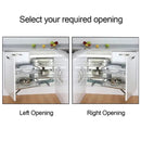 Provedore Magic Corner Pull Out Kitchen Storage 900Mm Blind Corner Left