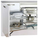 Provedore Magic Corner Pull Out Kitchen Storage 900Mm Blind Corner Left