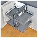 Galley Show Hand Magic Corner II Pull Out Kitchen Storage Fits 900mm Blind Corner