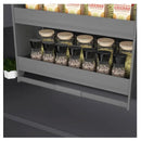 Nero Pull Down 2 Tier Wall Cabinet Unit for a 900mm Cupboard