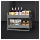 Nero Pull Down 2 Tier Wall Cabinet Unit for a 600mm Cupboard