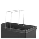 Domestique 68L Triple Slide Out Concealed Waste Bin Soft Close 600mm