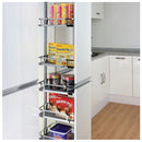 Galley Pull Out Pantry 450mm Cupboard 1850mm 2200mm Adjustable Height