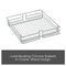Bistro Pull Out Pantry 450mm Cupboard 1400mm 1700mm Adjustable Height