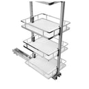Provedore Pull Out Pantry 300mm Cupboard 1400mm 1700mm Adjustable Height