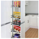 Provedore Pull Out Pantry 450mm Cupboard 1850mm 2200mm Adjustable Height