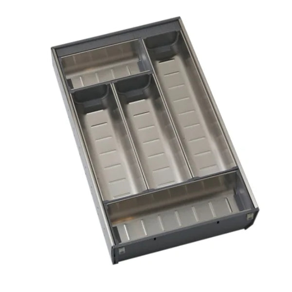 Stainless Steel Drawer Organiser Chef Series Adjustable 5 Tray – Simply ...