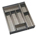 Stainless Steel Drawer Organiser Chef Series Adjustable 8 Tray