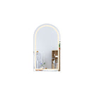 Led Wall Mirror Arch Anti Fog 50X90