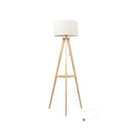 Tripod Floor Lamp With Shelf