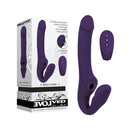 Evolved 2 Become 1 Rechargeable Strapless Strap on With Remote