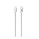 Energizer 2M Thermoplastic Elastomer Usb C To C Cable White