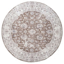 Dark Stone Round Esprit Rug 180Cm