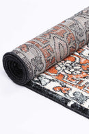 Meadow Canyon Black Traditional Rug