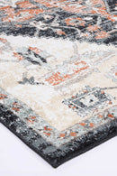 Juniper Canyon Black Traditional Rug