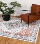 Ivory Canyon Cream Traditional Rug