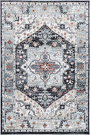 Dune Canyon Charcoal Traditional Rug