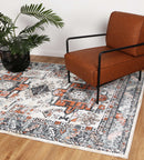 Lunar Canyon Cream Traditional Rug