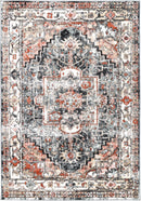 Dawn Canyon Charcoal Traditional Rug