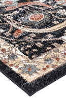Coral Canyon Charcoal Traditional Rug