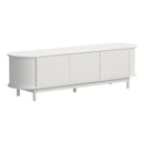 TV Entertainment Unit Stand 160cm Wooden White