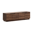 TV Cabinet Entertainment Unit Stand 180cm Walnut
