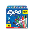 Expo Dry Erase Whiteboard Marker Chisel Assorted Box Of 36