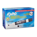 Expo Whiteboard Marker Chisel Tip Black Box Of 12