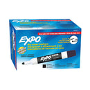 Expo Whiteboard Marker Dry Erase Bullet Tip Black Pack Of 12