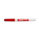Expo Fine Whiteboard Marker Low Odor Red Box Of 12