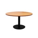 Eagle Coffee Table Beech Black 900Mm Diameter