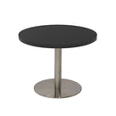 Eagle Coffee Table Black Stainless Steel 600Mm Diameter