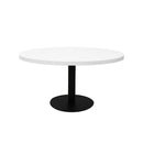 Eagle Coffee Table Natural White Black 900Mm Diameter
