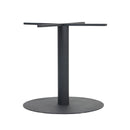 Eagle Disc Base Table Frame Only For 600Mm Dia Black