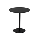 Eagle Round Table 600Mm Diameter Black Top Black Base