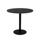 Eagle Round Table 900Mm Diameter Black Top Black Base