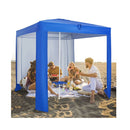 Easy Setup 2 X 2M Beach Tent With Folding Table Navy