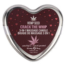 Eb Hemp Seed 3 In 1 Massage Heart Candle Crack The Whip 113G